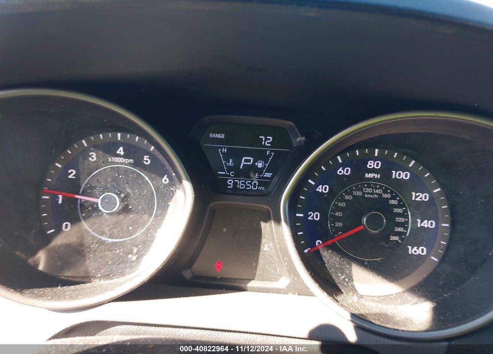 2014 HYUNDAI ELANTRA SE VIN: 5NPDH4AE9EH538489