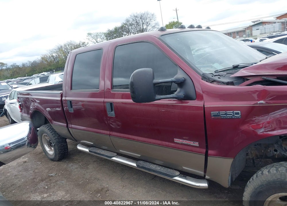 2004 FORD SUPER DUTY F-250 HARLEY-DAVIDSON/KING RANCH/LARIAT/XL/XLT VIN: 1FTNW21P04EC03880