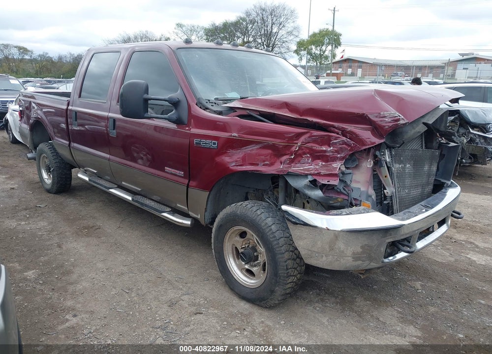 2004 FORD SUPER DUTY F-250 HARLEY-DAVIDSON/KING RANCH/LARIAT/XL/XLT VIN: 1FTNW21P04EC03880