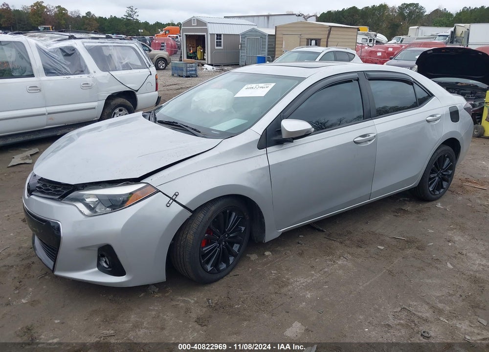 2014 TOYOTA COROLLA VIN: 2T1BURHE1EC110196