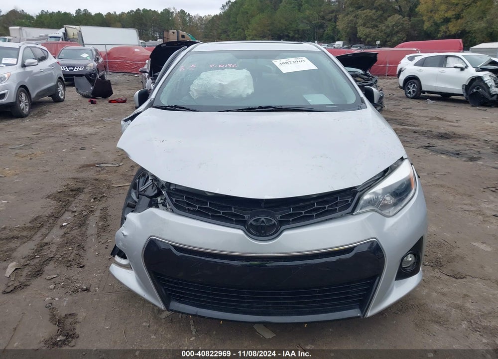 2014 TOYOTA COROLLA VIN: 2T1BURHE1EC110196