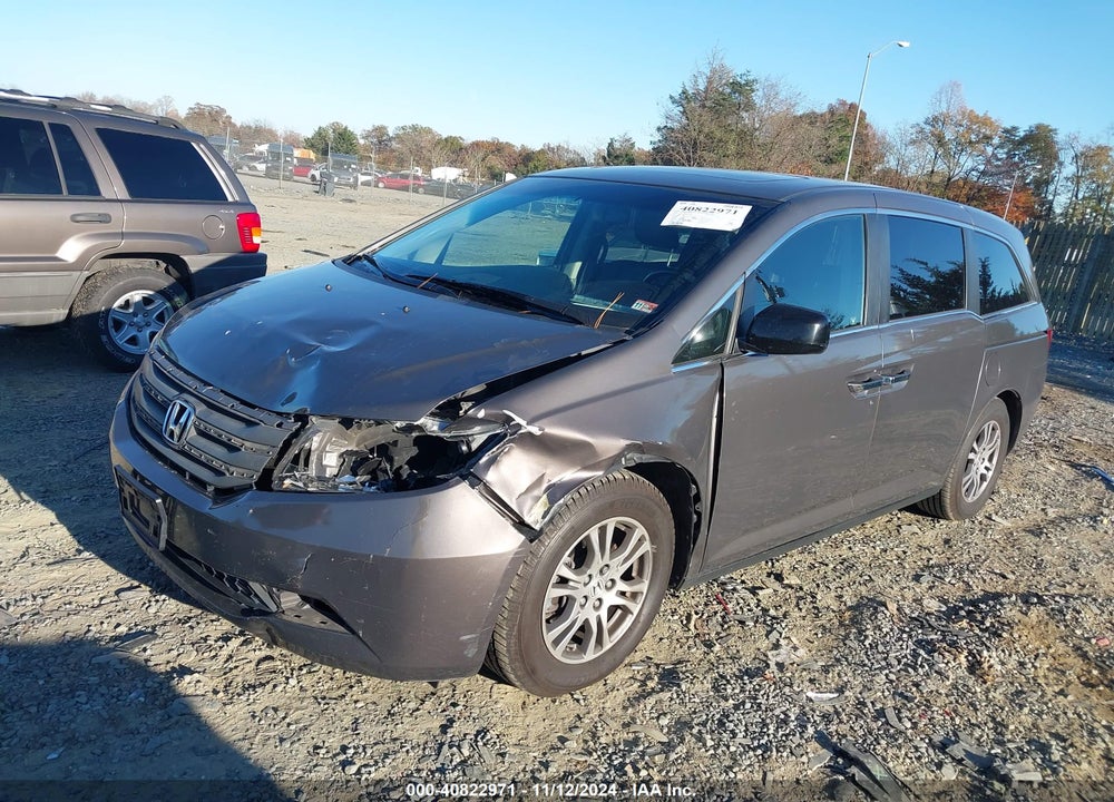 2011 HONDA ODYSSEY EX-L VIN: 5FNRL5H68BB079829
