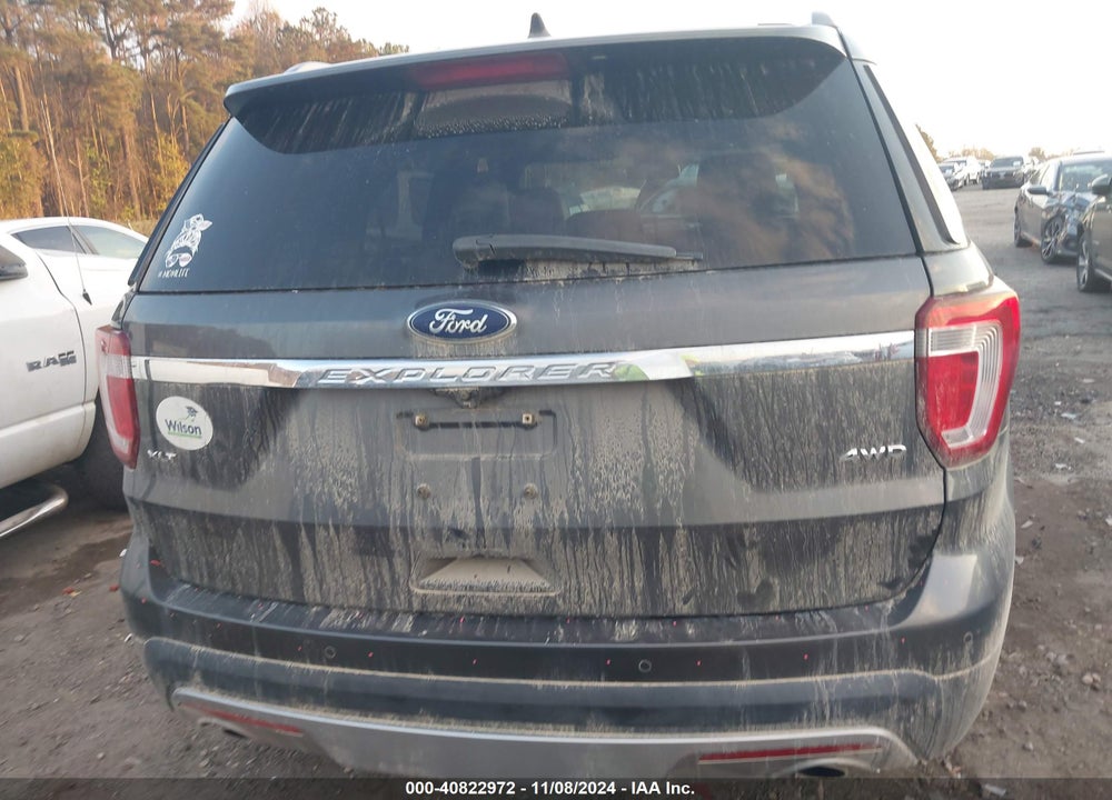 2017 FORD EXPLORER XLT VIN: 1FM5K8D84HGE21121