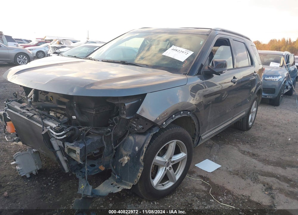 2017 FORD EXPLORER XLT VIN: 1FM5K8D84HGE21121