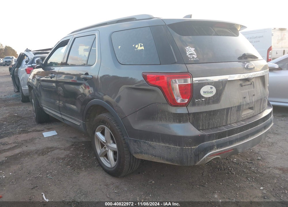 2017 FORD EXPLORER XLT VIN: 1FM5K8D84HGE21121