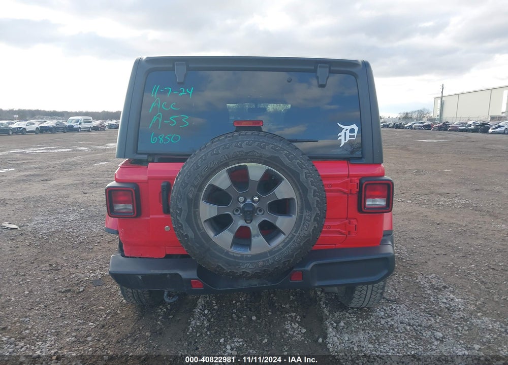 2019 JEEP WRANGLER UNLIMITED SAHARA 4X4 VIN: 1C4HJXEN4KW686850