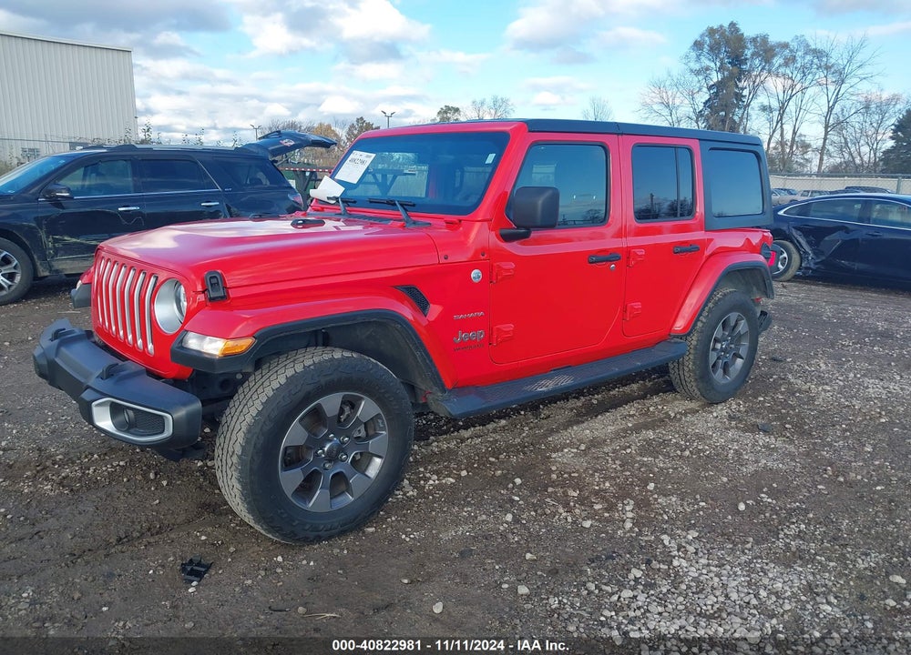 2019 JEEP WRANGLER UNLIMITED SAHARA 4X4 VIN: 1C4HJXEN4KW686850