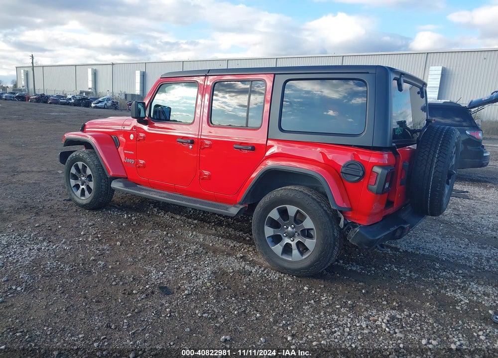 2019 JEEP WRANGLER UNLIMITED SAHARA 4X4 VIN: 1C4HJXEN4KW686850