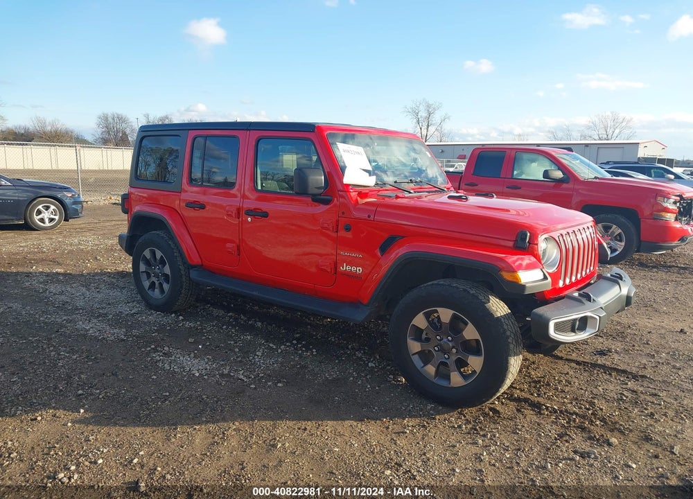 2019 JEEP WRANGLER UNLIMITED SAHARA 4X4 VIN: 1C4HJXEN4KW686850