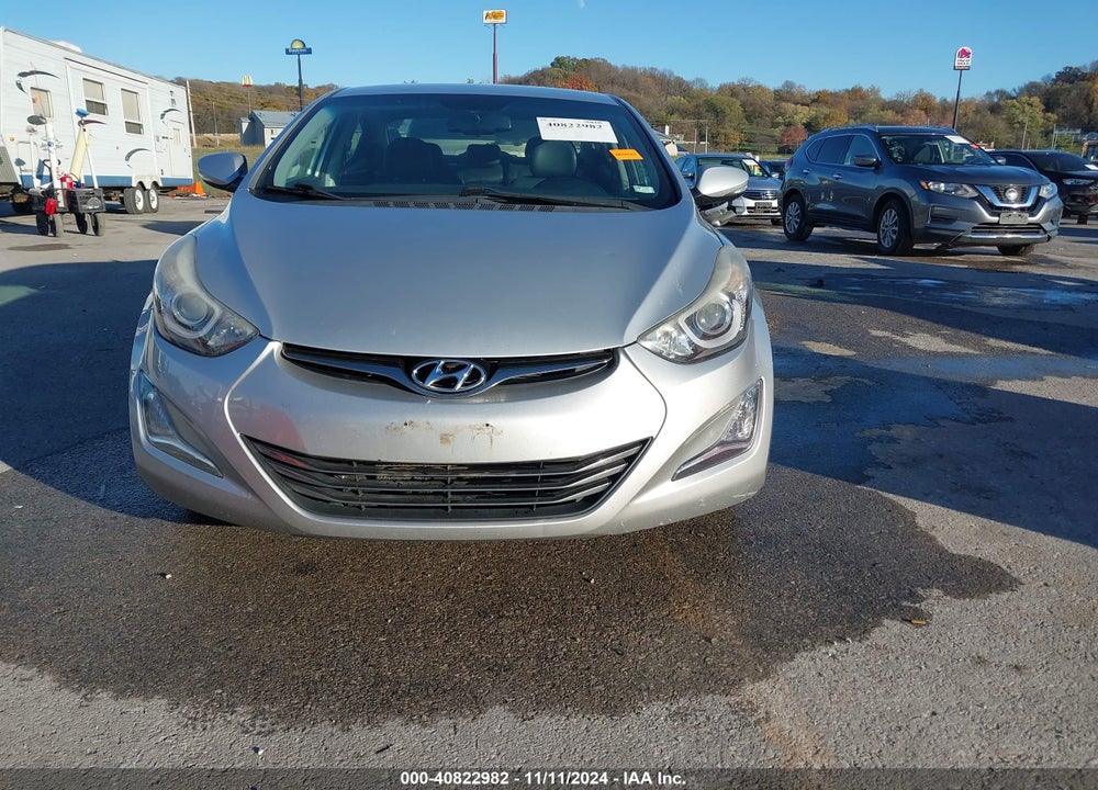 2014 HYUNDAI ELANTRA VIN: 5NPDH4AEXEH512838