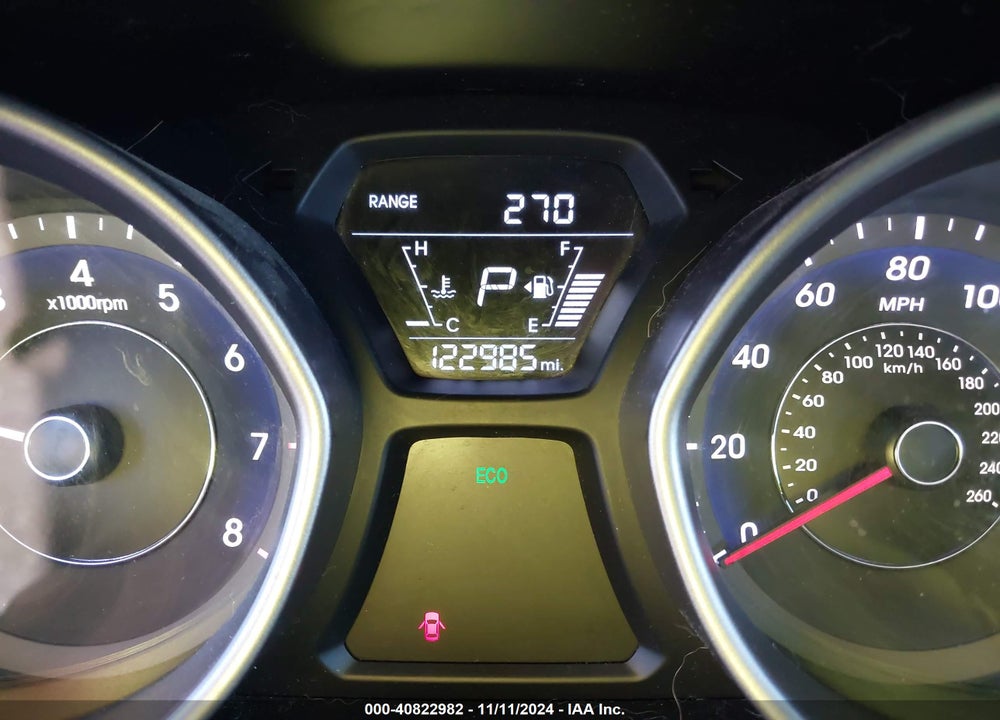 2014 HYUNDAI ELANTRA VIN: 5NPDH4AEXEH512838