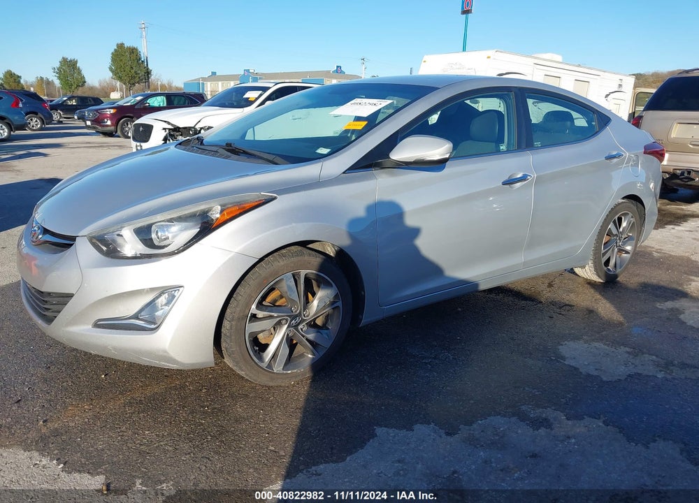 2014 HYUNDAI ELANTRA VIN: 5NPDH4AEXEH512838