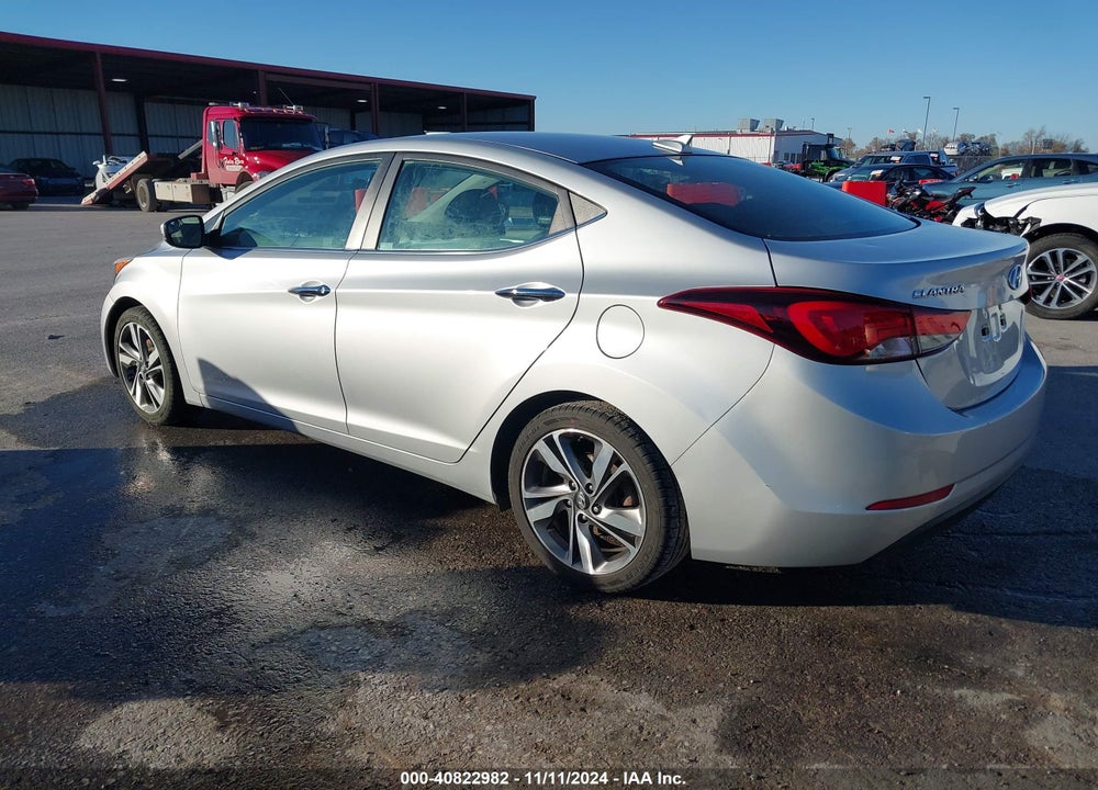 2014 HYUNDAI ELANTRA VIN: 5NPDH4AEXEH512838