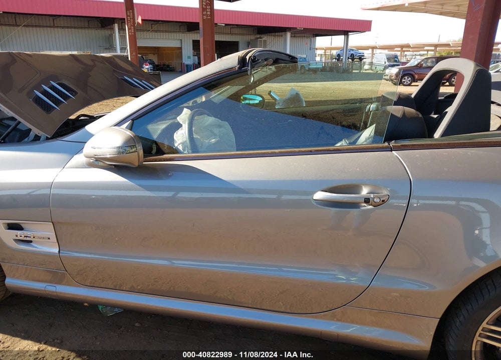 2009 MERCEDES-BENZ SL 63 AMG VIN: WDBSK70F09F146648