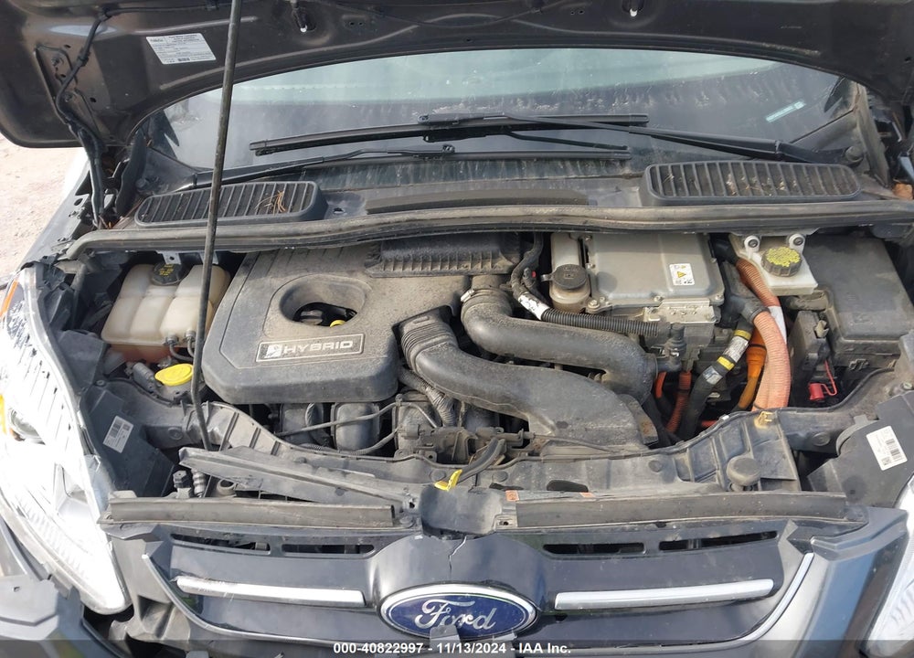 2018 FORD C-MAX HYBRID SE VIN: 1FADP5AU5JL100922