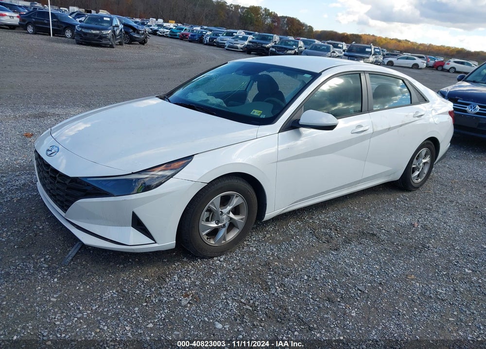 2021 HYUNDAI ELANTRA SE VIN: 5NPLL4AG2MH016426