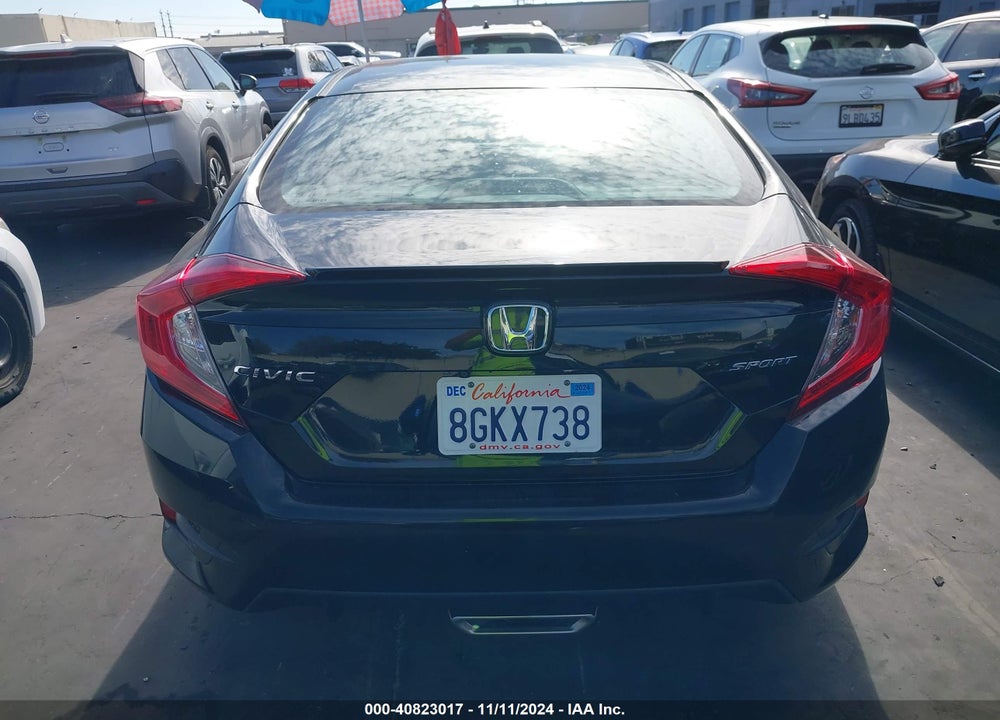 2019 HONDA CIVIC SPORT VIN: 19XFC2F8XKE202672