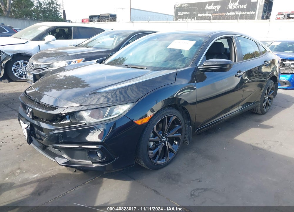 2019 HONDA CIVIC SPORT VIN: 19XFC2F8XKE202672