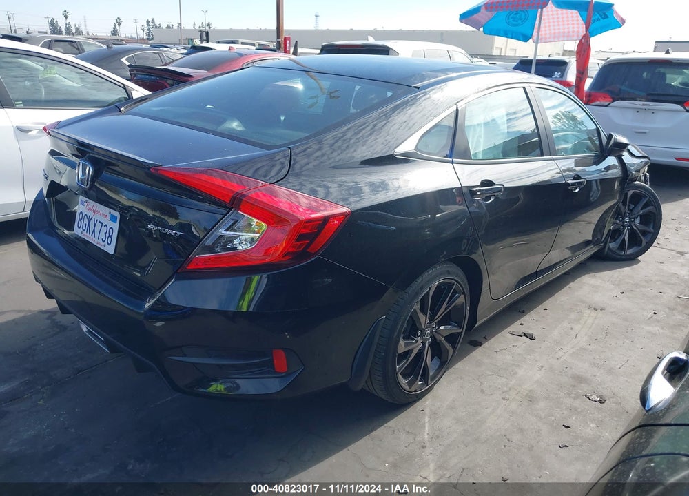2019 HONDA CIVIC SPORT VIN: 19XFC2F8XKE202672