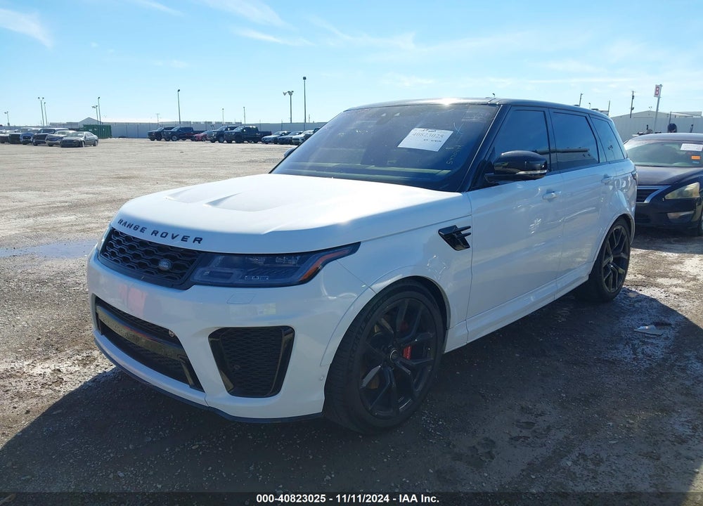 2018 LAND ROVER RANGE ROVER SPORT SVR VIN: SALWZ2SE3JA805158