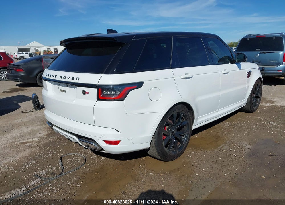 2018 LAND ROVER RANGE ROVER SPORT SVR VIN: SALWZ2SE3JA805158