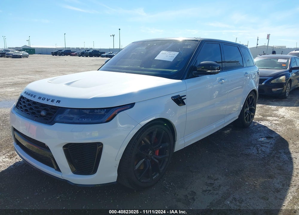 2018 LAND ROVER RANGE ROVER SPORT SVR VIN: SALWZ2SE3JA805158