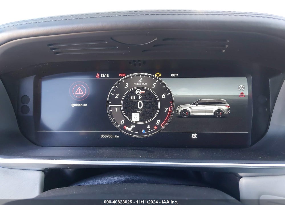 2018 LAND ROVER RANGE ROVER SPORT SVR VIN: SALWZ2SE3JA805158