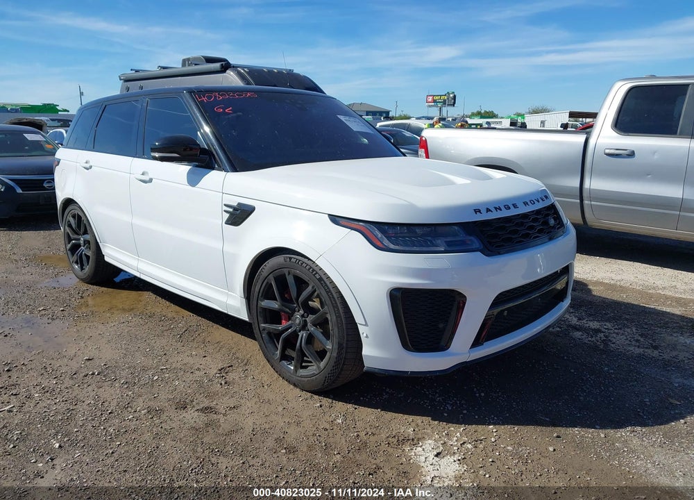 2018 LAND ROVER RANGE ROVER SPORT SVR VIN: SALWZ2SE3JA805158