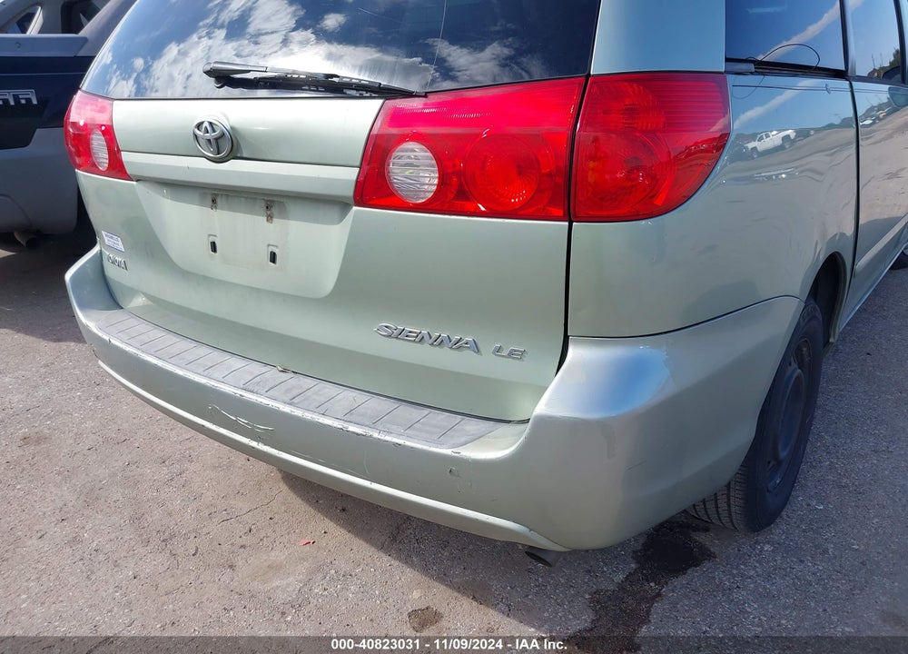 2008 TOYOTA SIENNA LE VIN: 5TDZK23C78S212762