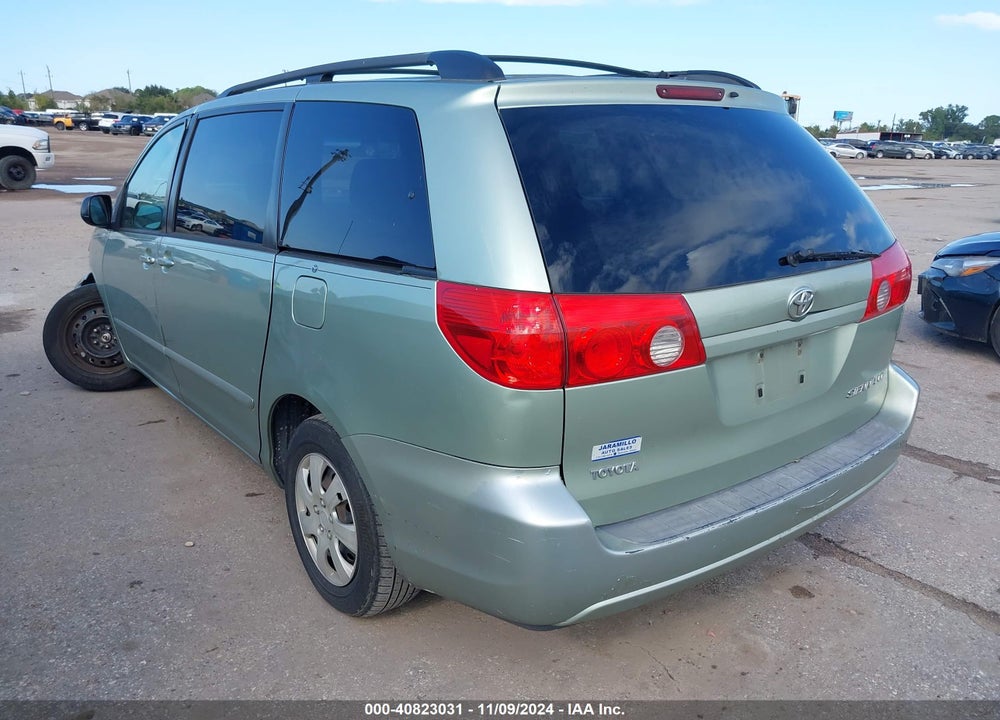 2008 TOYOTA SIENNA LE VIN: 5TDZK23C78S212762