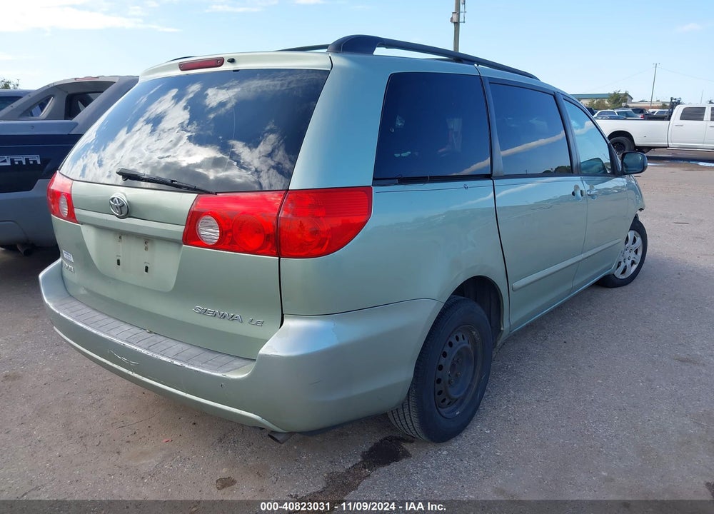2008 TOYOTA SIENNA LE VIN: 5TDZK23C78S212762
