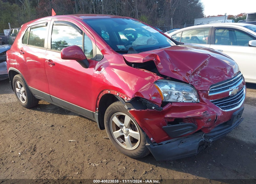 2015 CHEVROLET TRAX 1LS VIN: KL7CJPSB2FB080042
