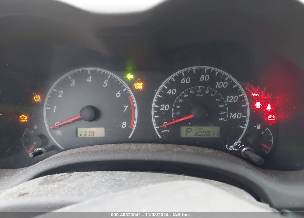 2009 TOYOTA COROLLA LE VIN: 1NXBU40E49Z071705