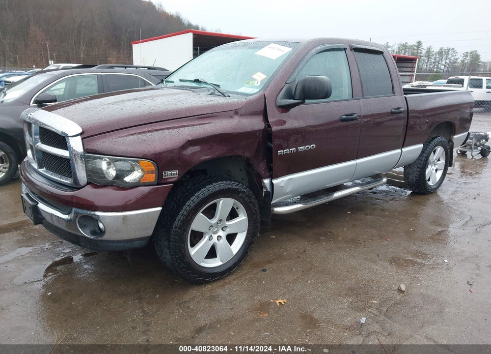 2005 DODGE RAM 1500 SLT/LARAMIE VIN: 1D7HU18DX5S191111