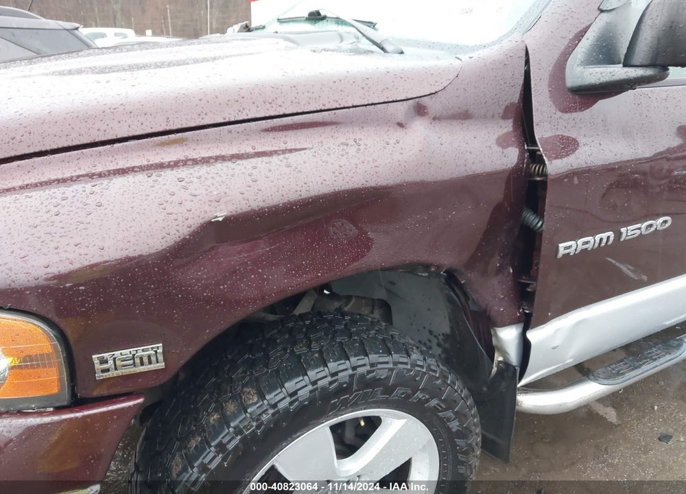 2005 DODGE RAM 1500 SLT/LARAMIE VIN: 1D7HU18DX5S191111