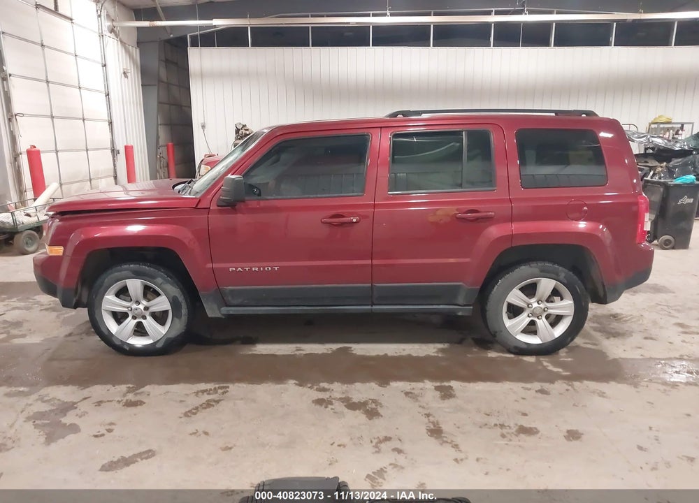 2014 JEEP PATRIOT LATITUDE VIN: 1C4NJRFBXED864120