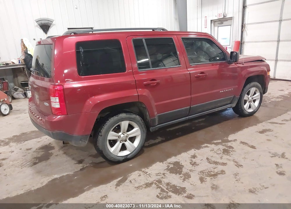 2014 JEEP PATRIOT LATITUDE VIN: 1C4NJRFBXED864120