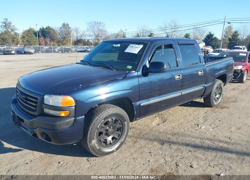 2006 GMC SIERRA 1500 SLE1 VIN: 2GTEK13Z961312217
