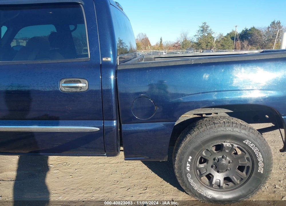 2006 GMC SIERRA 1500 SLE1 VIN: 2GTEK13Z961312217