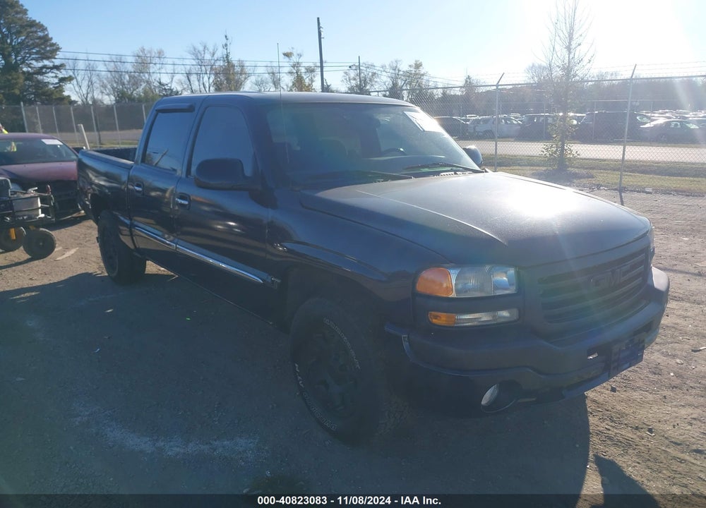 2006 GMC SIERRA 1500 SLE1 VIN: 2GTEK13Z961312217