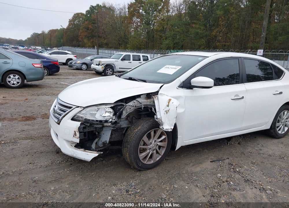 2015 NISSAN SENTRA SV VIN: 3N1AB7AP5FY374544