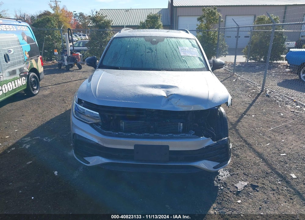 2022 VOLKSWAGEN TIGUAN 2.0T SE R-LINE BLACK VIN: 3VV8B7AX2NM018989