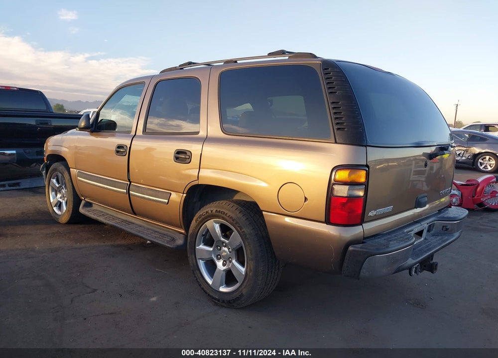 2004 CHEVROLET TAHOE LS VIN: 1GNEC13ZX4R235169