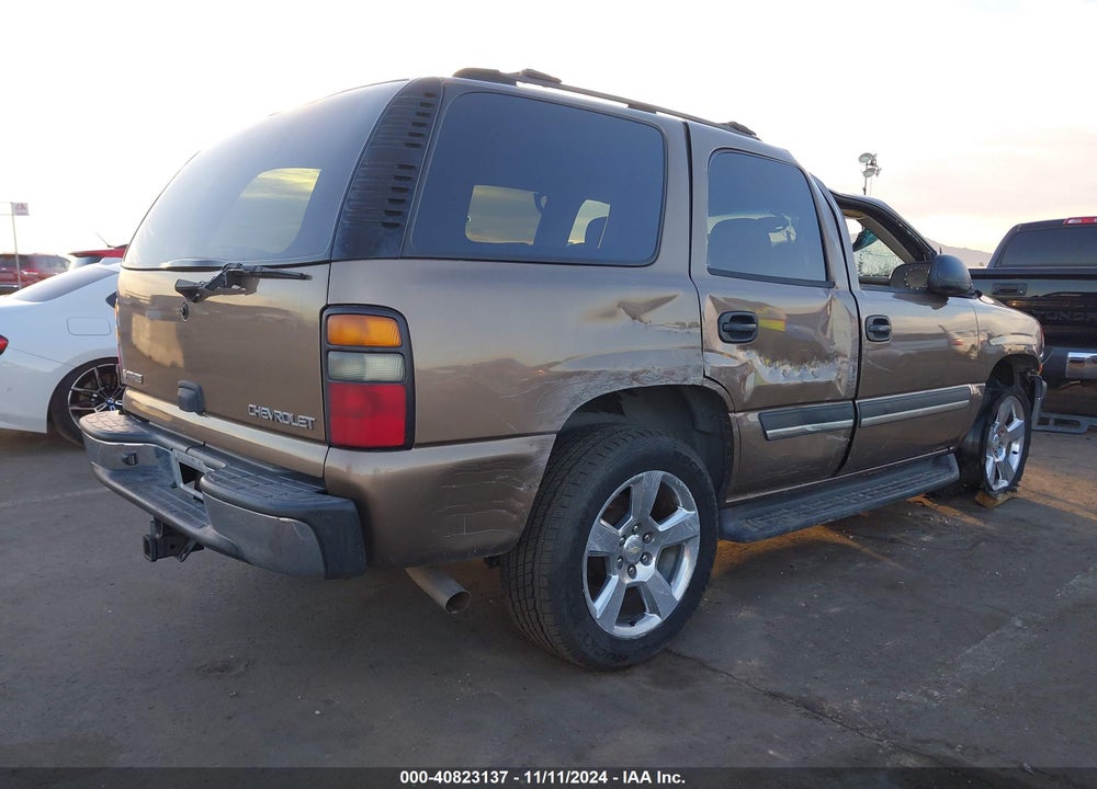 2004 CHEVROLET TAHOE LS VIN: 1GNEC13ZX4R235169