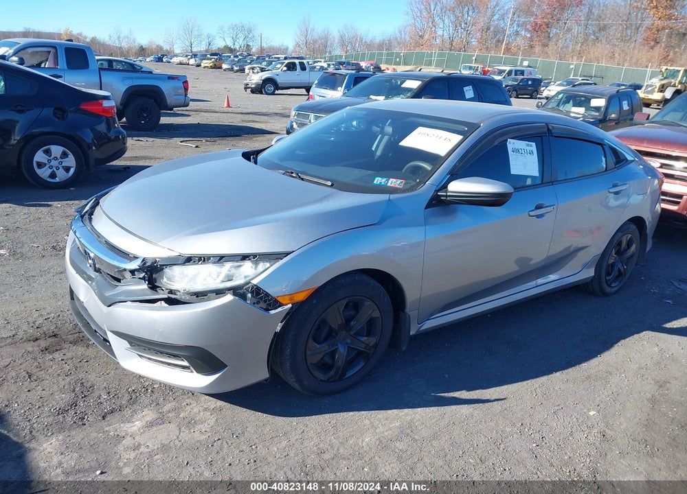 2018 HONDA CIVIC LX VIN: 2HGFC2F58JH519618