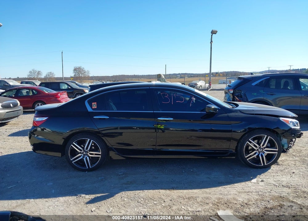 2016 HONDA ACCORD SPORT VIN: 1HGCR2F56GA228589