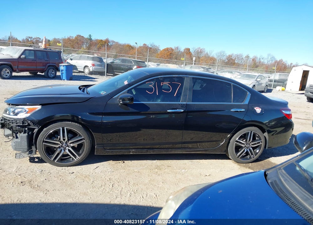 2016 HONDA ACCORD SPORT VIN: 1HGCR2F56GA228589