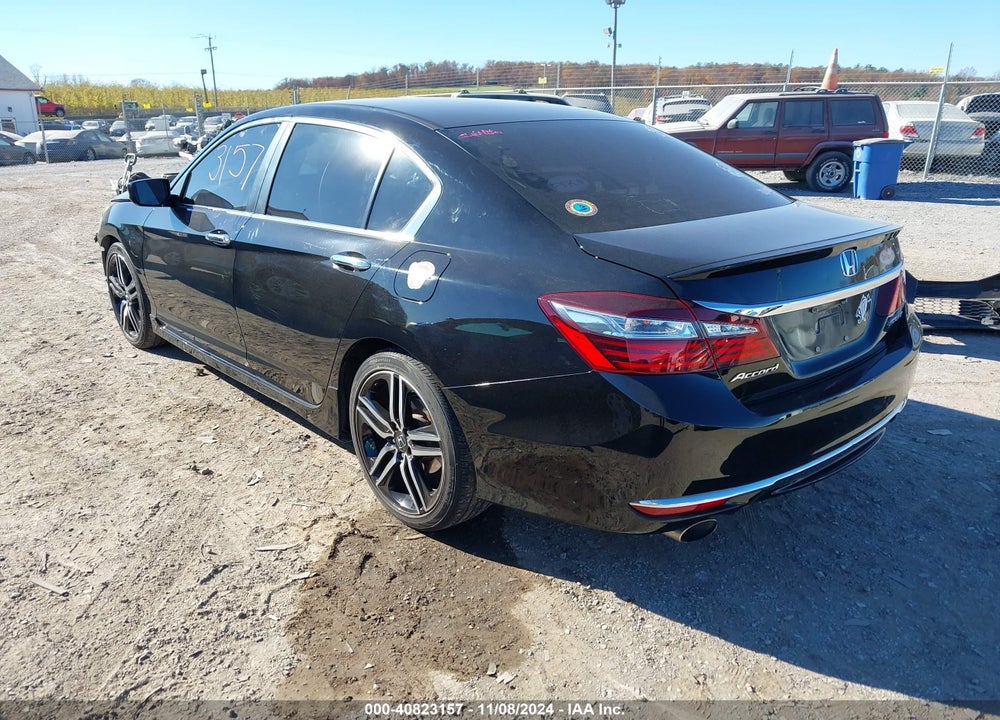 2016 HONDA ACCORD SPORT VIN: 1HGCR2F56GA228589
