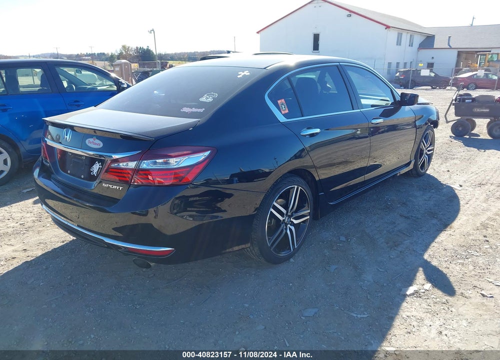 2016 HONDA ACCORD SPORT VIN: 1HGCR2F56GA228589