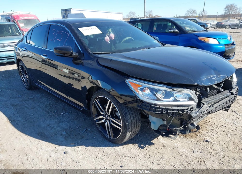 2016 HONDA ACCORD SPORT VIN: 1HGCR2F56GA228589